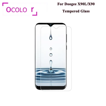 Перейти на Алиэкспресс и купить Ocolor Для Doogee X90, закаленное стекло, стальная пленка, защитная пленка, защита от царапин, ультра-тонкая Замена Для Doogee X90L пленка