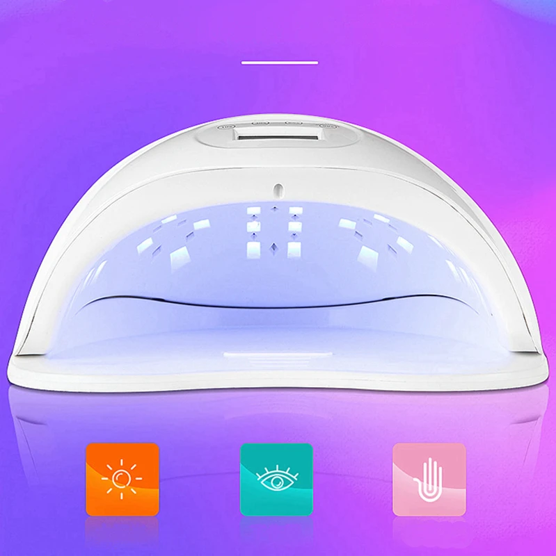

48W Nail Dryer Dual UV Led Nail Lamp Gel Polish Curing Light With BottomTimer LCD Display Lamp For Nails Nail Dryer