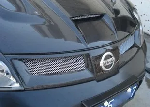 Авто Капот Решетка Вентиляционная решетка отверстие отделка углеродного волокна для Nissan Livina 2008-2012