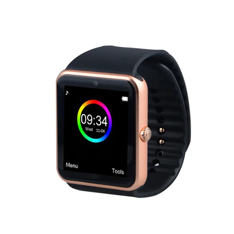 Fashion Bluetooth Smart Watch Men GT08 With Touch Screen Big Battery Support TF Sim Card Camera For IOS iPhone Android Phone