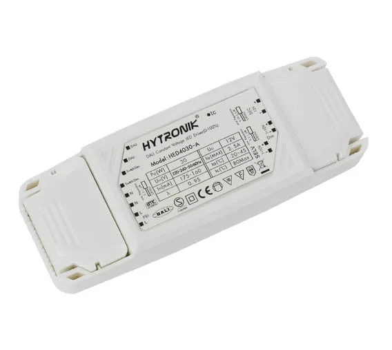 

30W 12V DALI dimmable LED driver LED power supply with DALI & 1-10V & switch dimming