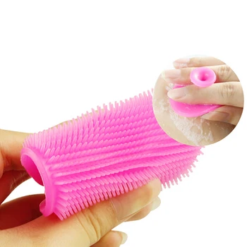 

1PC New Wash Face Wash Silicone Brush Cleaning Pad Facial Cleanser Tool Exfoliating Brush High Quality Scrub Face Massager