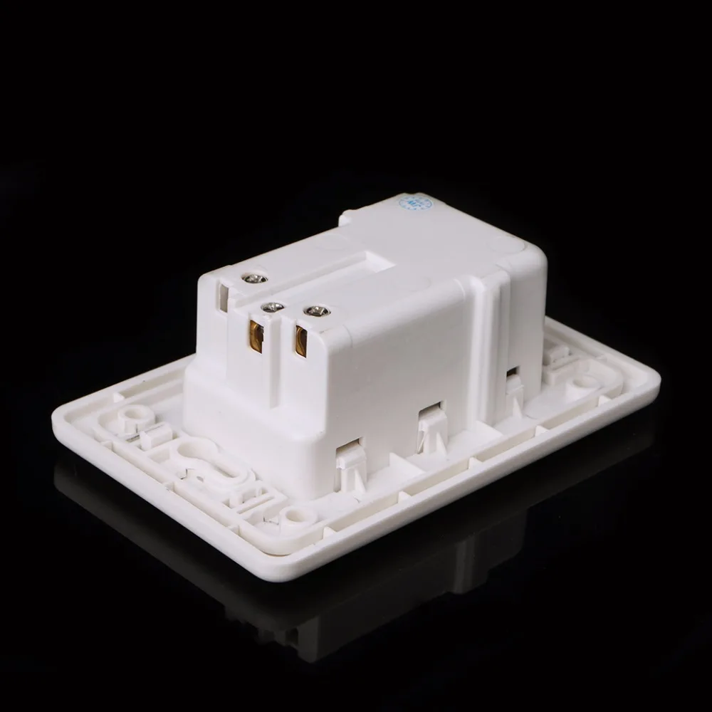 Настенная розетка с двумя USB портами 15 А 5 В 2 1 115x75 мм|Электрические розетки| |