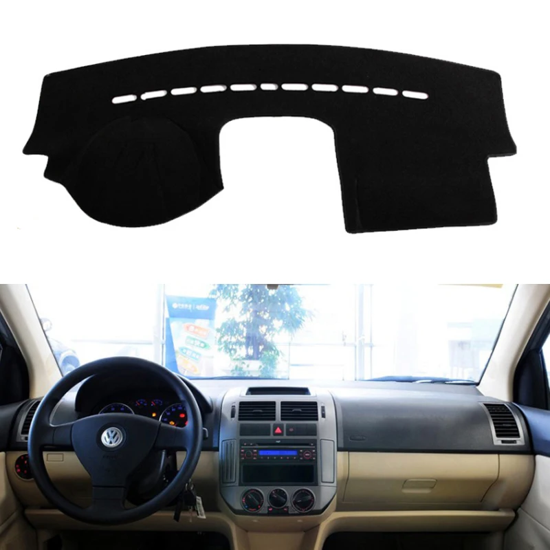 For Volkswagen Polo 2002 2009 Car Styling Covers Dashmat Dash Mat Sun