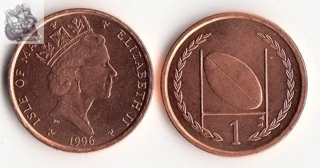 

Isle of Man 1 pence Commonwealth Coin EU 100% real and Original European Coins for Personal Collection UNC New