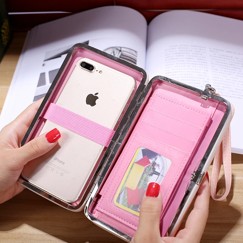 

Women Wallet Purse Universal Phone Cover Wallet Case For Xiaomi Redmi Note 1 2 3 4 Pro For Xiaomi Mi4s Mi 4s Mi4c Mi 4c Mi5 M5