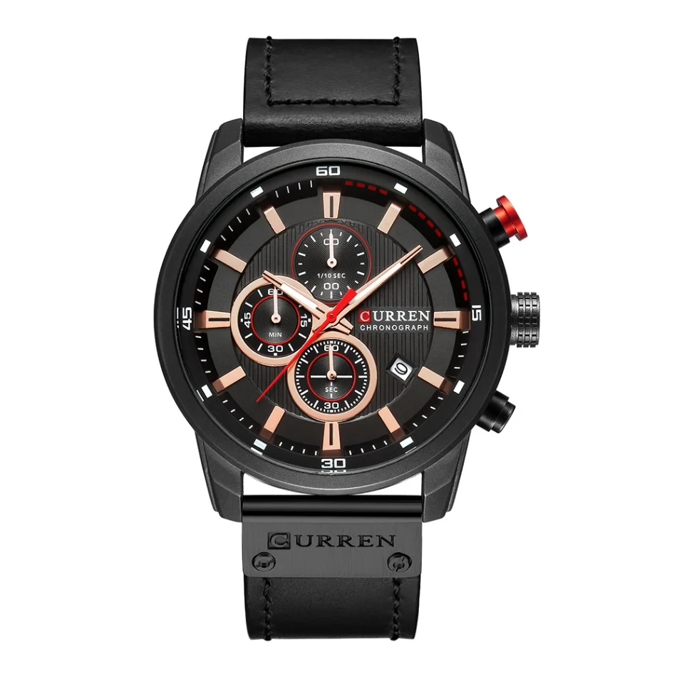 Curren 8291 Топ бренд Роскошные Кварцевые часы наручные мужские часы мужские модные спортивные наручные часы wo мужские часы s - Цвет: as pic