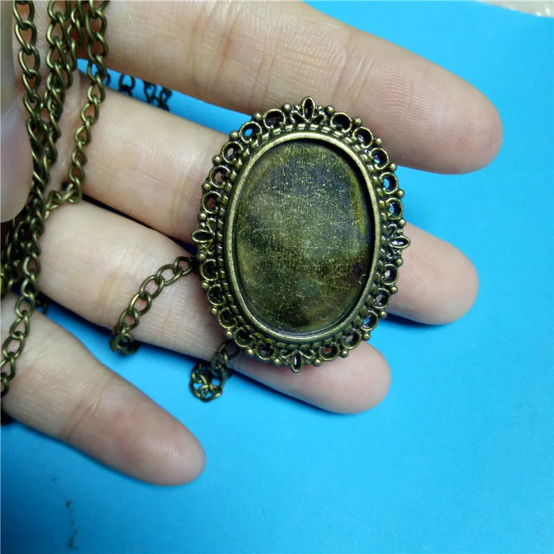 

Vintage Retro Quartz Pocket Watch With Sweater Necklace Chain For Women Ladies