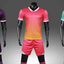 /19 Sqv2d DIY флаг футбол Джерси air team training комплект рубашка с короткими рукавами Спортивная рубашка Джерси