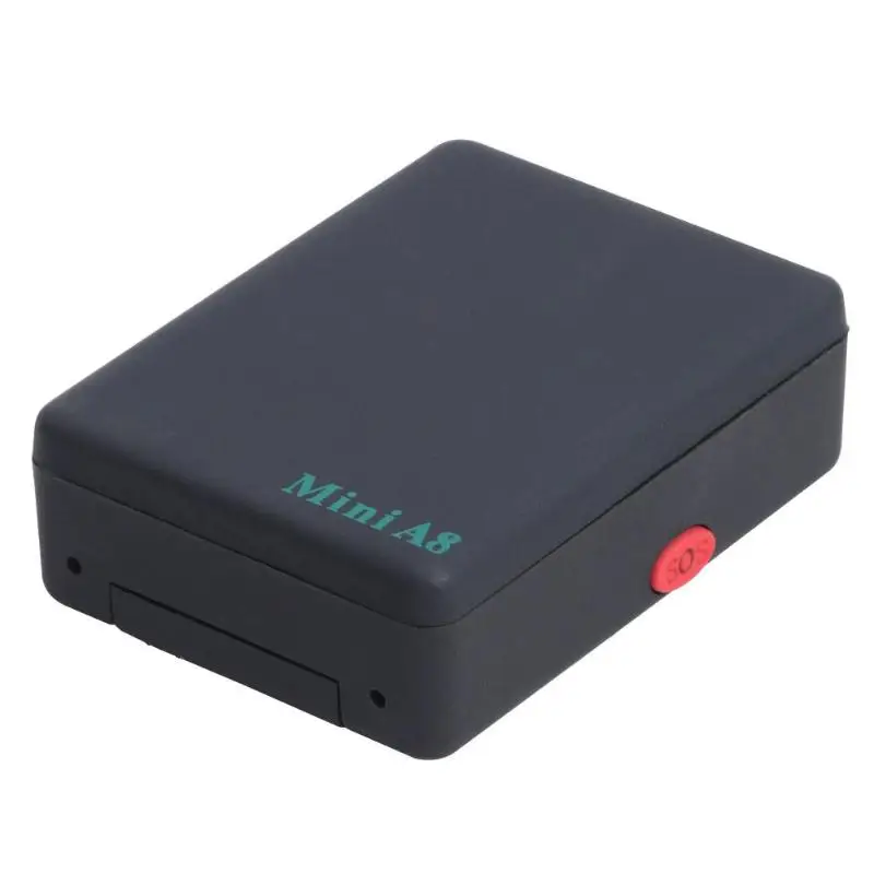 

Portable Mini A8 GPS Tracker Real Time Vehicle Motorcycle Car Bike Kids Pet Anti-lost Tracking Device GSM/GPRS Locator