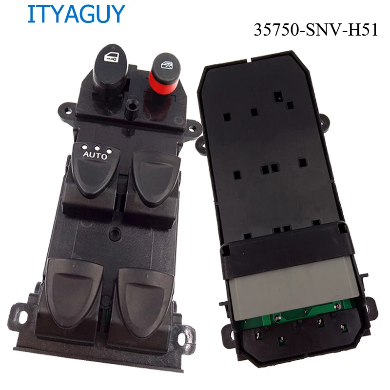 

Car Styling 35750-SNV-H51 35750SNVH51 Power Window Regulator Master Switch For Ho nda Ci vic 2006-2010