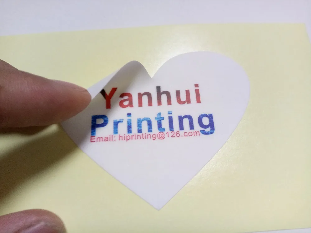 Дизайн и печати наклейки онлайн бумаги наклейка печати