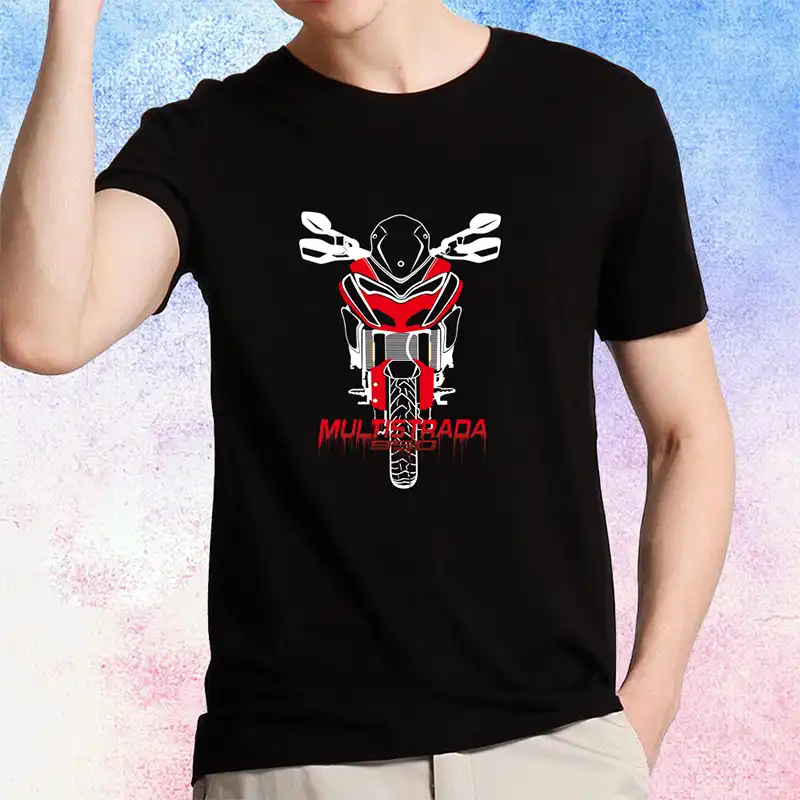 DUCATI ITALIAN MOTORCYCLE T-SHIRT BIKE MOTORBIKE NEW 100/% COTTON BIKER