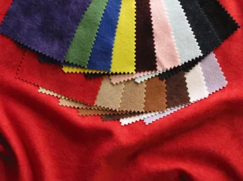 

Wholesale 110 Meters/lot SUEDETTE / DOE SUEDE / FAUX SUEDE FABRIC - 100% POLYESTER - WIDTH 150 CM