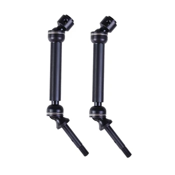 

2Pcs Heavy Duty Metal Steel Drive Shaft for 1/10 Traxxas 4X4 Sla017 Sla018 Crawler Car Hop Parts