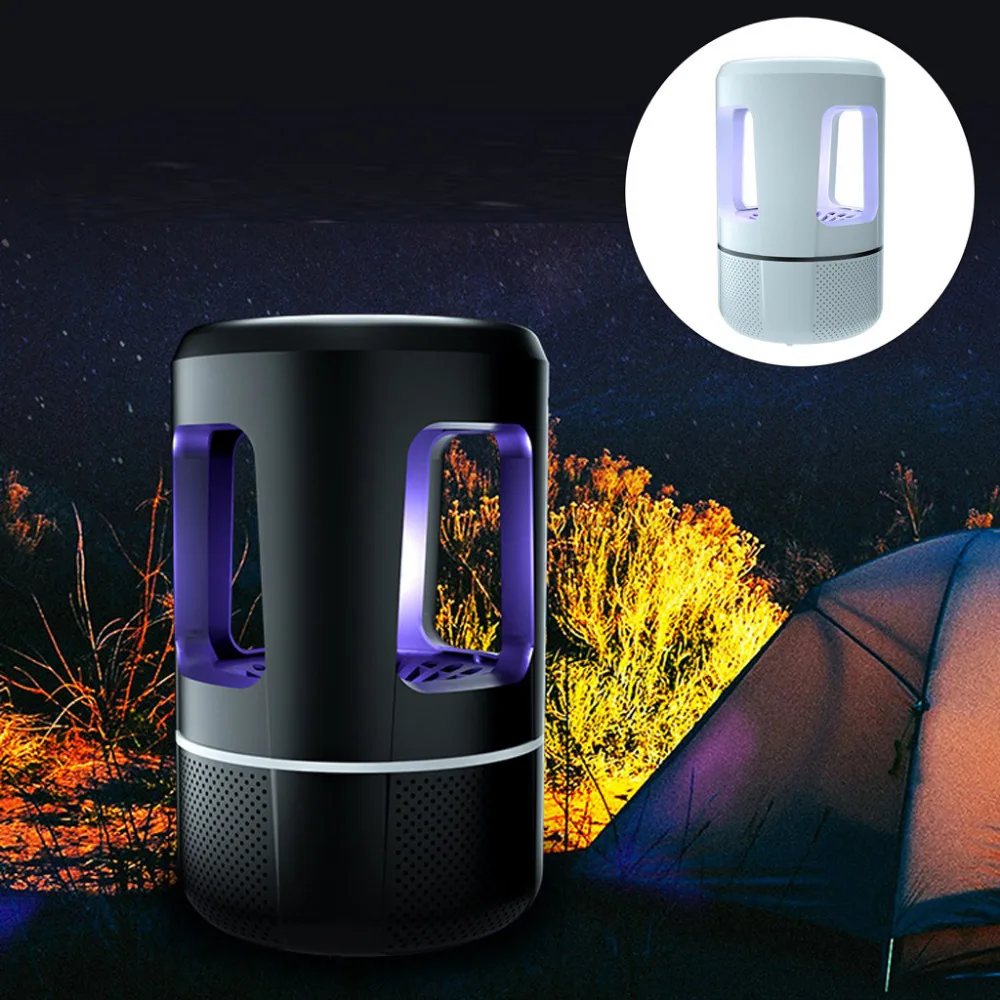 

High Quality Unique Practical Mosquito Killer Light 5W USB Smart Optically Controlled Insect Killing Lamp Drop Shipping