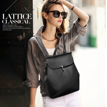 

2020 Genuine Leather Ladies Bags Small Backpack Bagspack Backpacks Women Backpacks Backpack Mochila Feminina Daypack