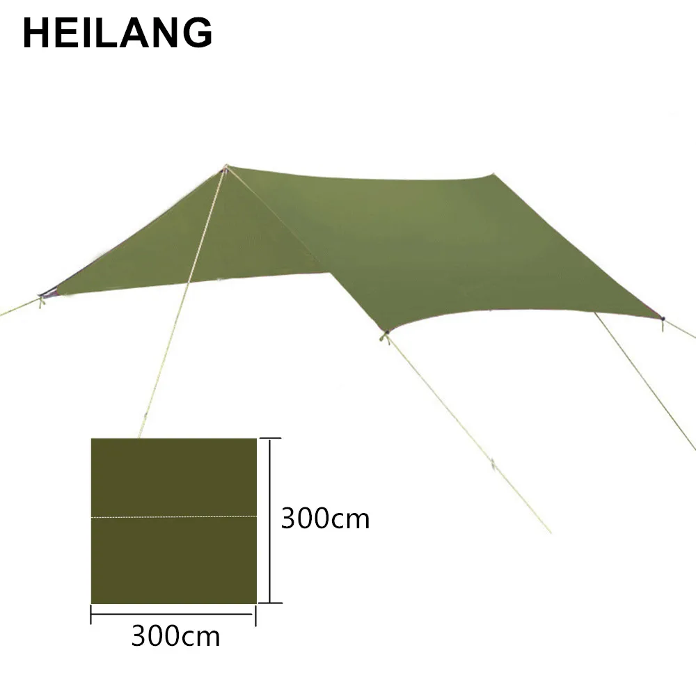 

Ultralight Sun Shelter Outdoor Portable Hammock Awning Hanging Tent Wear-resisting Large Multi-functional Mat Folding UV Proof