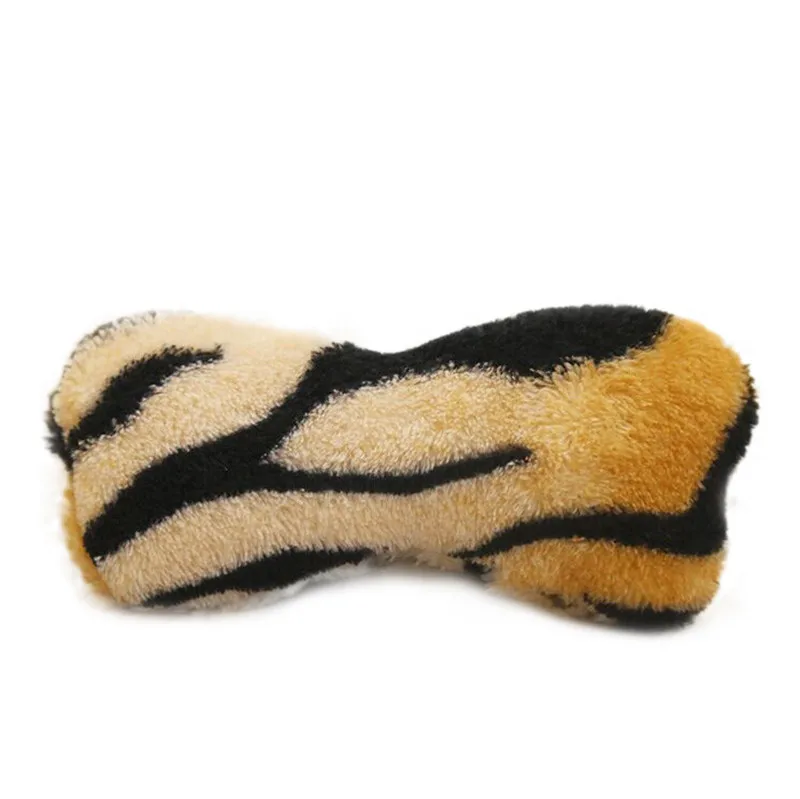 

Cute Pet Toy Dog Puppy Chew Toy Squeaky Plush Sound Cute Bone Design Toys Jouet Chien Indestructible #ZH