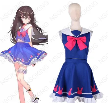 

Anime DVA school uniform sailor suit Cosplay Costume