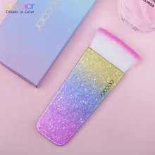 Docolor 1PCS Professional Colorful Kabuki Brush Brand Makeup Brush Powder Pinceles Maquillaje Kits Contour Brush with