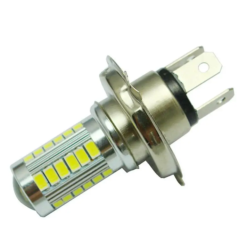 

12V H4 33 LED SMD White Car Fog Light Headlight Driving Lamp Bulb Z815 5lower