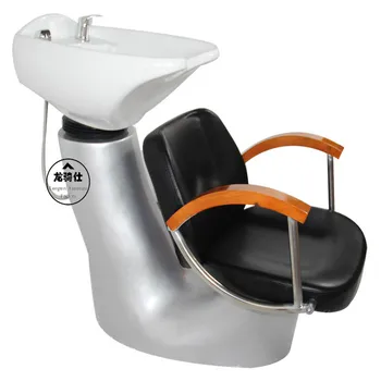 

Shampoo bed. Barber chair. Hairdressing bed. Shampoo chair