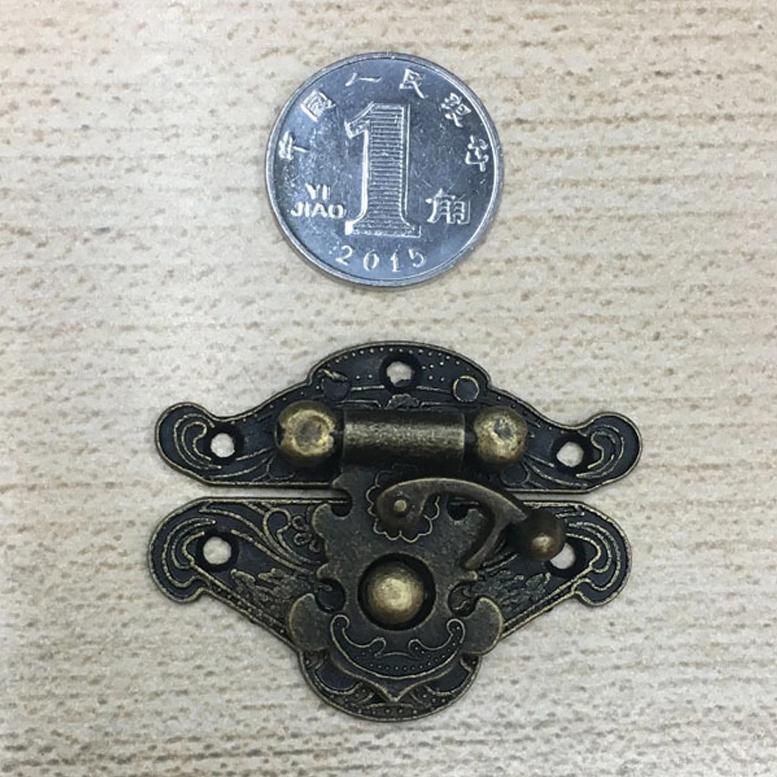 

Antique Metal Lock Decorative Hasps Hook Gift Wooden Jewelry Box Padlock For Furniture Hardware