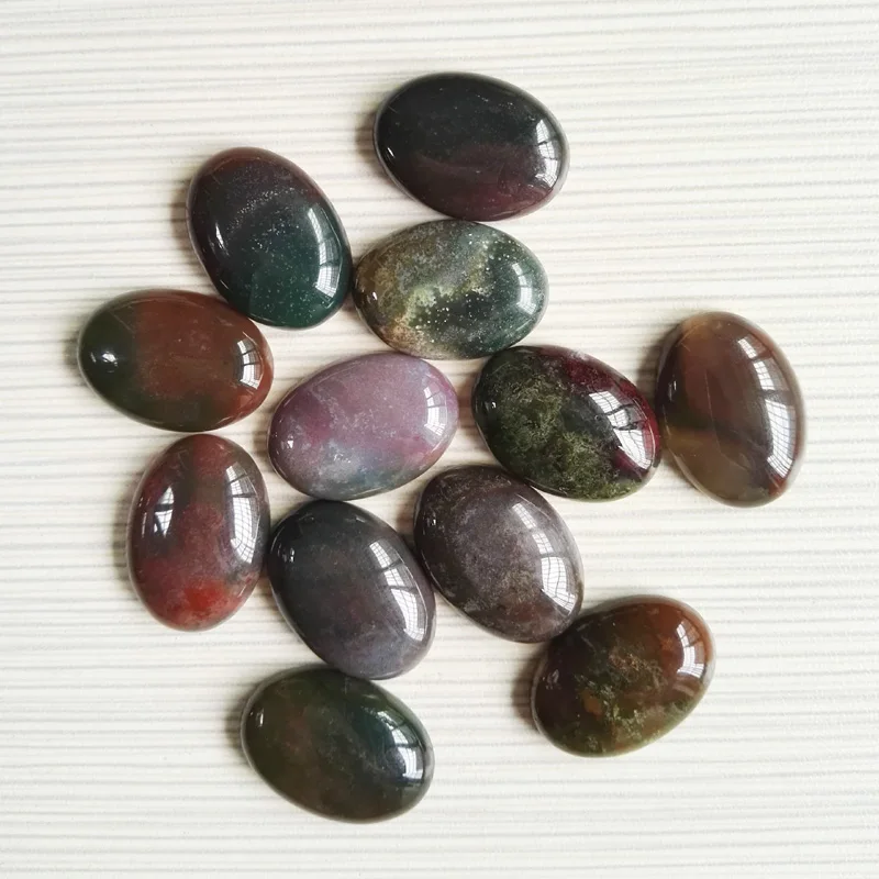 

wholesale 30pcs Fashion hight quality natural india onyx Oval CAB CABOCHON for jewelry accessories 18x25mm free shipping