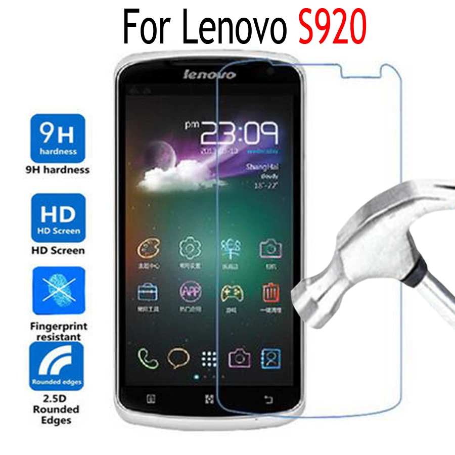 

Tempered Glass Film For Lenovo S920 Screen Protector Cover For LePhone S920 Le phone S 920 Mobile Phone Protective Film Case