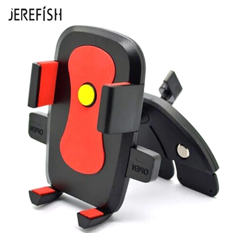  Jerefish Universal Car Air Vent Mobile Phone Holder CD Slot Mount Holder Stand for Smartphone iPhon