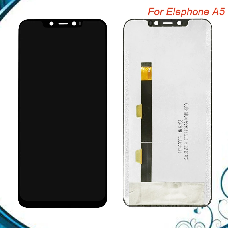 

Top Quality Black For Elephone A5 LCD Display and Touch Screen Assembly Replacement For Elephone A5