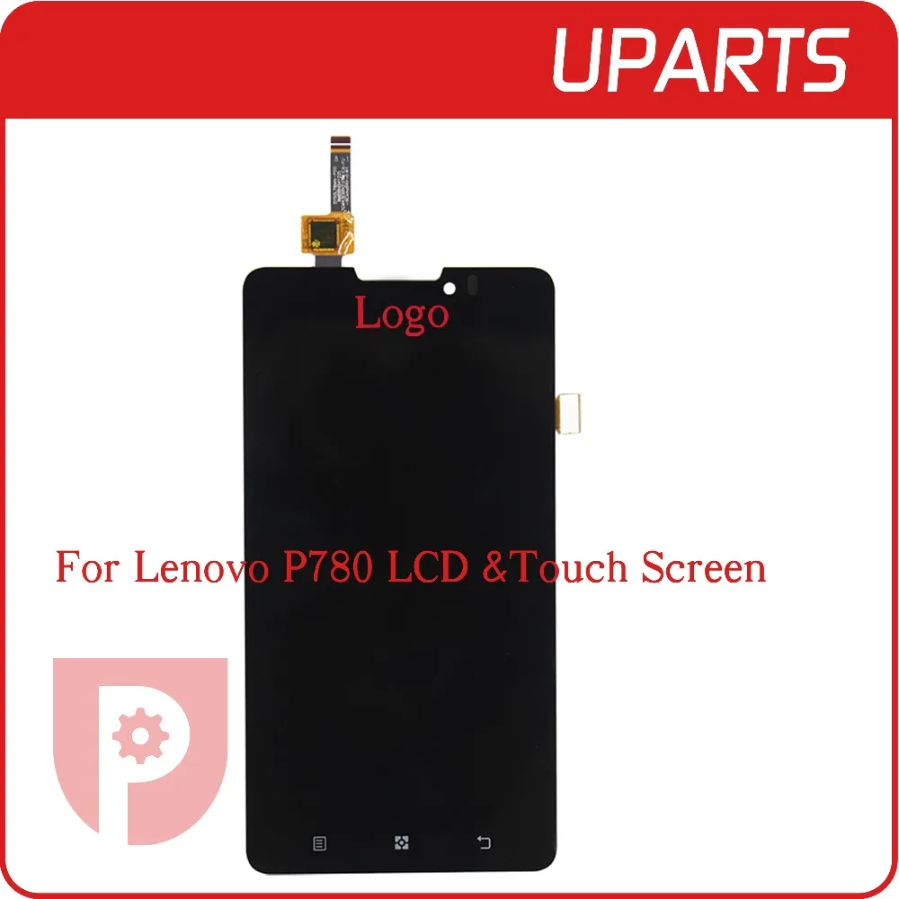 High Quality For Lenovo P780 LCD Display Assembly Complete Touch Screen Digitizer Sensor 5 0 inch