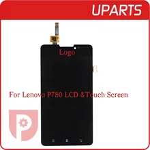High Quality For Lenovo P780 LCD Display Assembly Complete Touch Screen Digitizer Sensor 5 0 inch