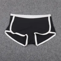 Sous-vêtements d'Hiver en Coton pour Femme, Slip Court, Mignon, Hipster, Fille, Lingerie Sexy, Boxer, Culotte Décontractée 1