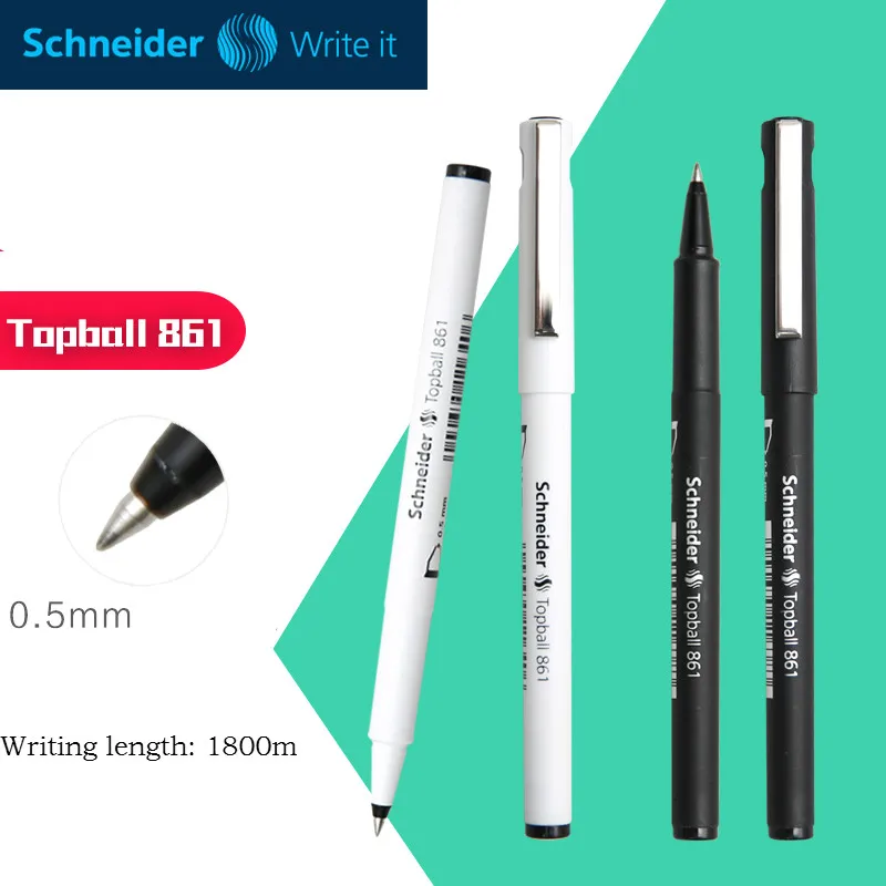 

Germany Schneider Neutral Pen Gel Pen Black ink 0.5mm High Quality School Office Stationery Writing pen