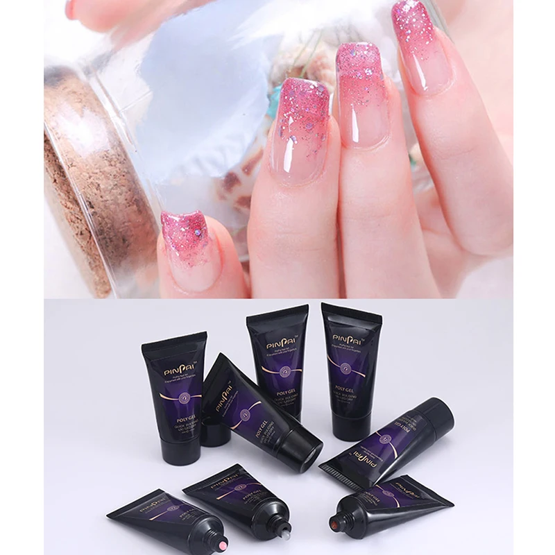 30ML Poly Gel Quick Building Nail Art Tips Poly Gel Finger Extension