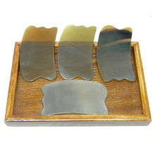 Gua Sha Scraping Massage Tool Body Massager scratching Guasha Board SPA buffalo Scraper for face body Health Care Anti-wrinkle guasha tool copper guasha board for scraping body anti stress chinese therapy massage device for health care