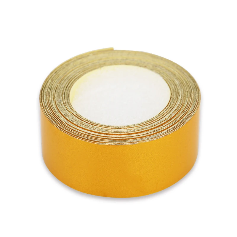 yellow 5 м* 2 см кабулк красный цвет, автомобильная отражающая лента Стикеры s пленка грузового автомобиля светоотражающая лента, для мотоциклов клей безопасности Предупреждение лента Стикеры Стайлинг авто - Цвет: yellow