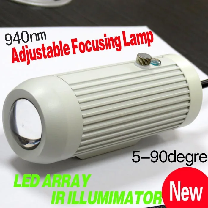 940NM IR Adjustment 5-90 Angle Degree Outdoor Invisible Array IR Nightvision Built-in sensor IR Bulb board for Security Camera