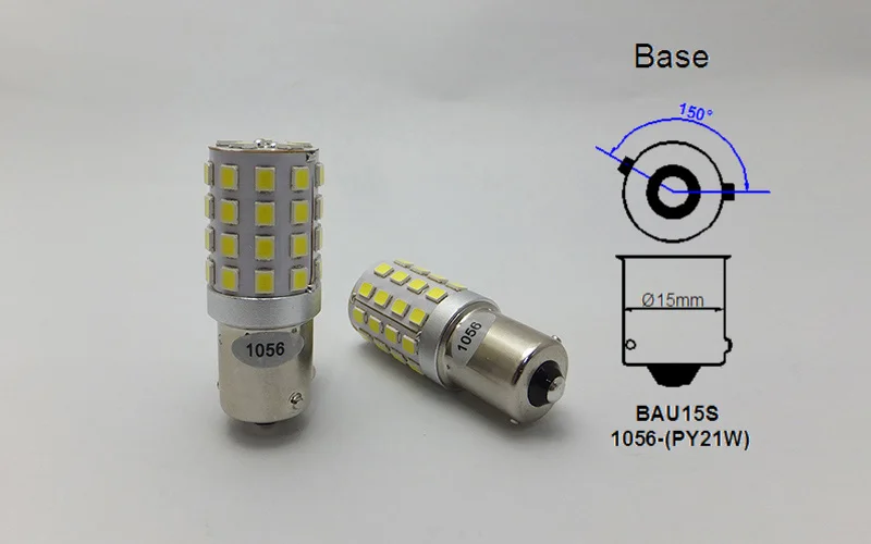 AMYWNTER 12V 1157 BAY15D P21/5 Вт 1156 BA15S P21W Canbus светодиодный PY21W 1056 BAU15S поворотные сигналы, светильник лампочка красный/желтый/белый