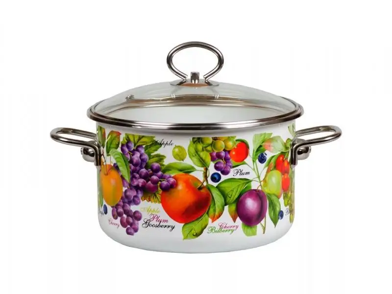 Кастрюля VITROSS, Confitura, 4 л, со стеклянной крышкой