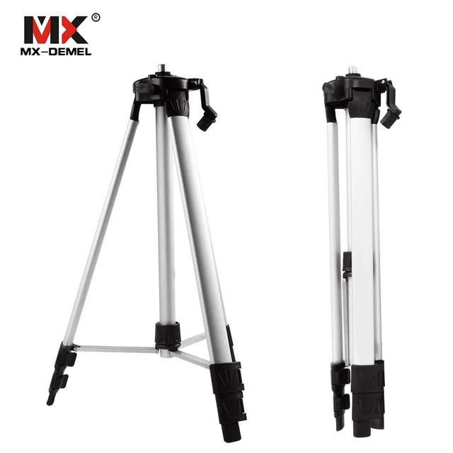 Special Price MX-DEMEL 1.5 m Laser Level Measuring Tools Coated Aluminum Tripod Line Laser/Rotary Lasers/Construction Optical Instruments Special Price MX-DEMEL 1.5 m Laser Level Measuring Tools Coated Aluminum Tripod Line Laser/Rotary Lasers/Construction Optical Instruments