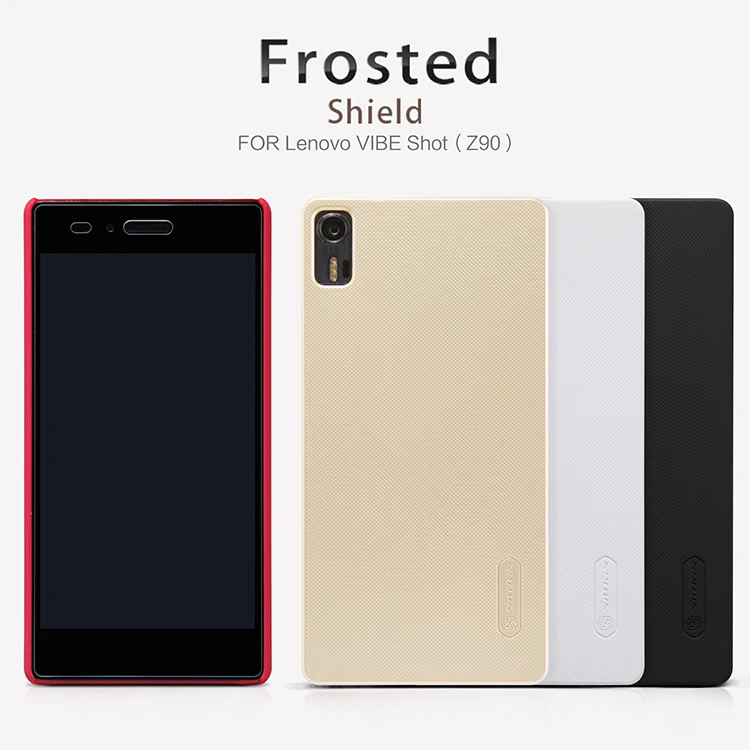 Lenovo VIBE Shot Case Lenovo Z90 case NILLKIN Super Frosted Shield back cover for Lenovo VIBE Shot Z90 +free screen protector