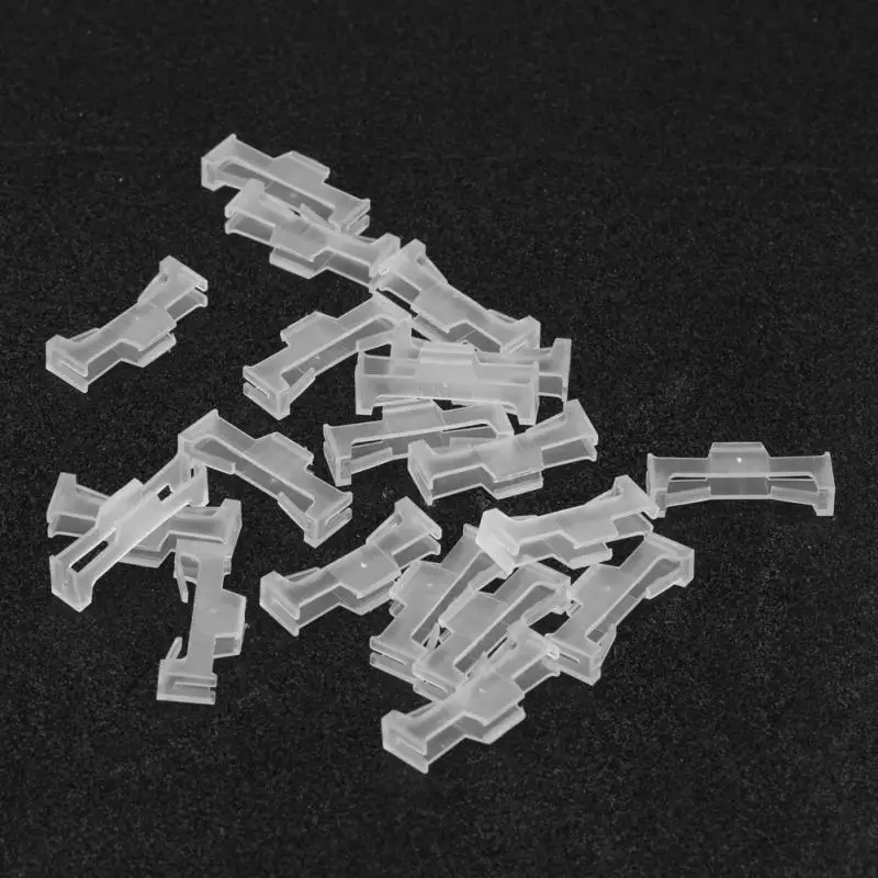 

20 Pcs/Set RC Servo Plastic Extension Safety Connector Cable Plug Holder For RC Model High Quality Remote Control Accessories