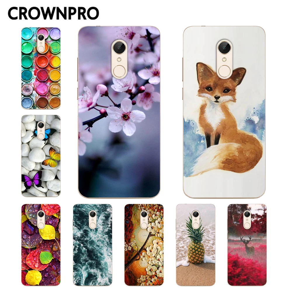 CROWNPRO Xiaomi Redmi 5 Plus Case Cover TPU Soft Silicone 5.99\ CROWNPRO Xiaomi Redmi 5 Plus Case Cover TPU Soft Silicone 5.99\