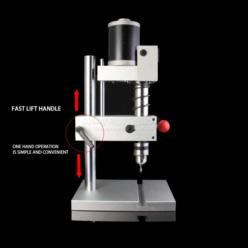 Miniature second generation bench drill tapping tooth machine ER11 (3)
