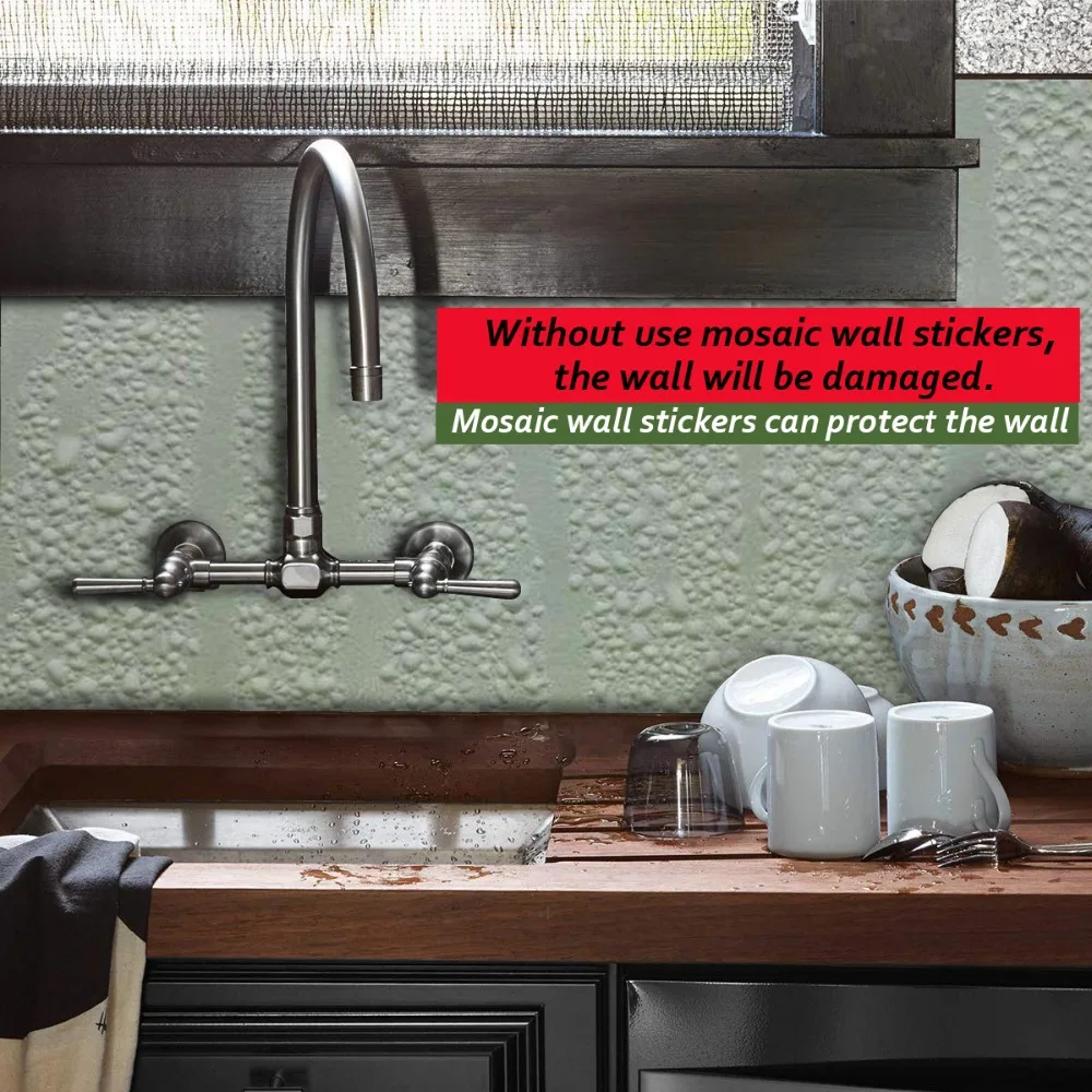 4 шт Серебряная 3D стеклянная Смешанная самоклеящаяся алюминиевая металлическая мозаика для ванной комнаты, душевая плитка, кухонная плитка для щитка, Прямая поставка