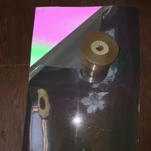 135 см* 50 см Радужная ночь радужные Светоотражающие модные популярные персональные космические кожаные тканевые сумки для обуви материал одежды