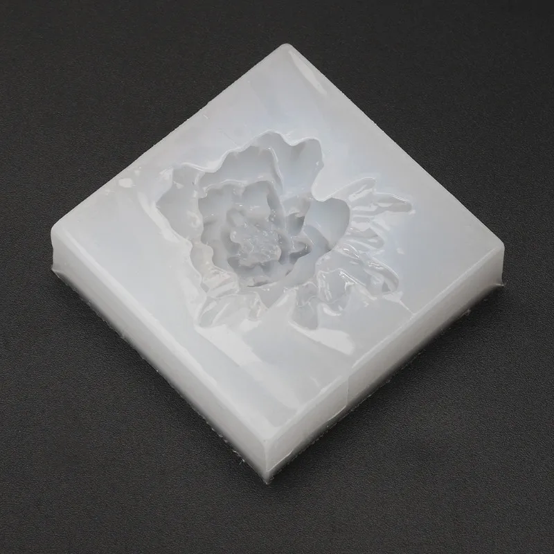 5 видов силиконовая формочка в виде цветов розы зеркало ремесло DIY украшения Торт Декор изготовление эпоксидной смолы - Цвет: 4